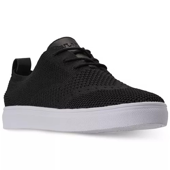 Men's Venice Wingtip Knitted Textile Casual Sneakers from Finish Line Size 7.5 - Picture 1 of 16